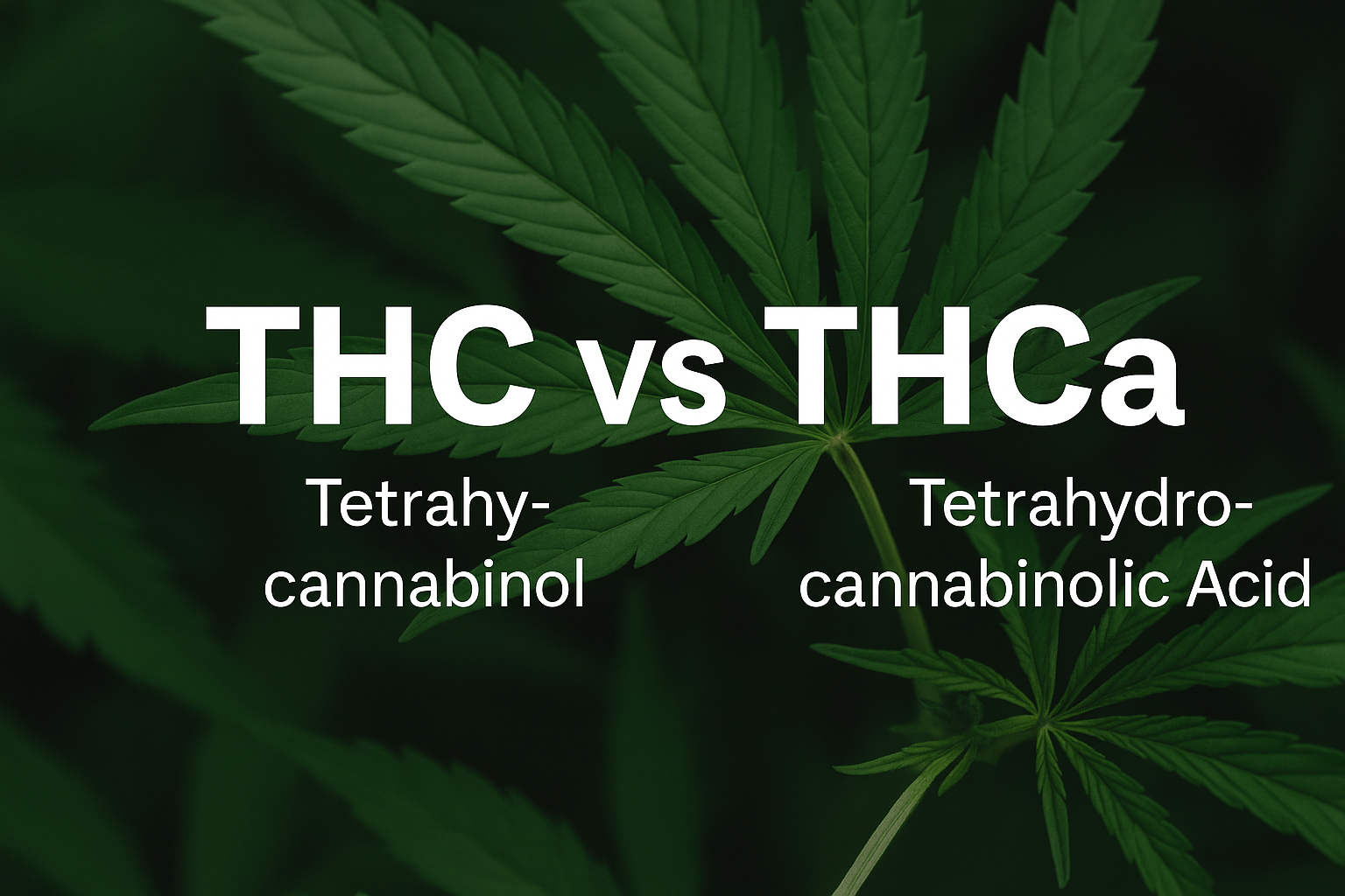 THC vs THCa