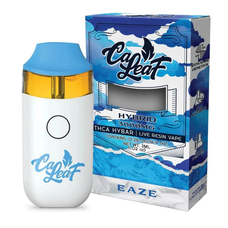 CaLeaf THCA Hybar Disposable Indica Hybrid 3000mg