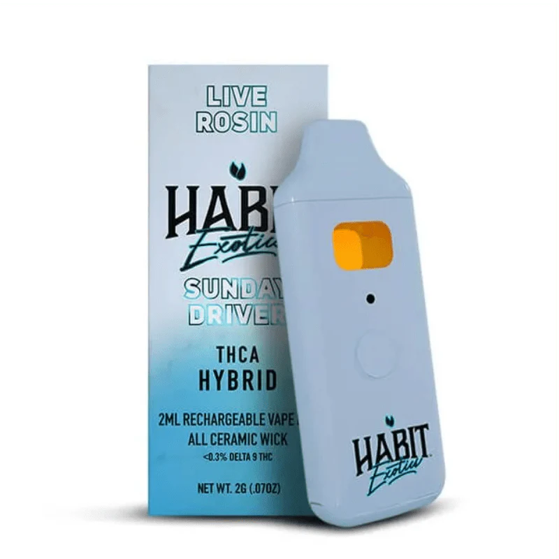 Habit Sunday Driver 2G Live Rosin THCA Disposable – Balanced Hybrid