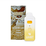 Habit Wedding Cake 2g THCA Disposable Vape 2000mg (Hybrid)
