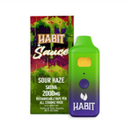 Habit Sour Haze 2g THCA Disposable Vape 2000mg (Sativa)