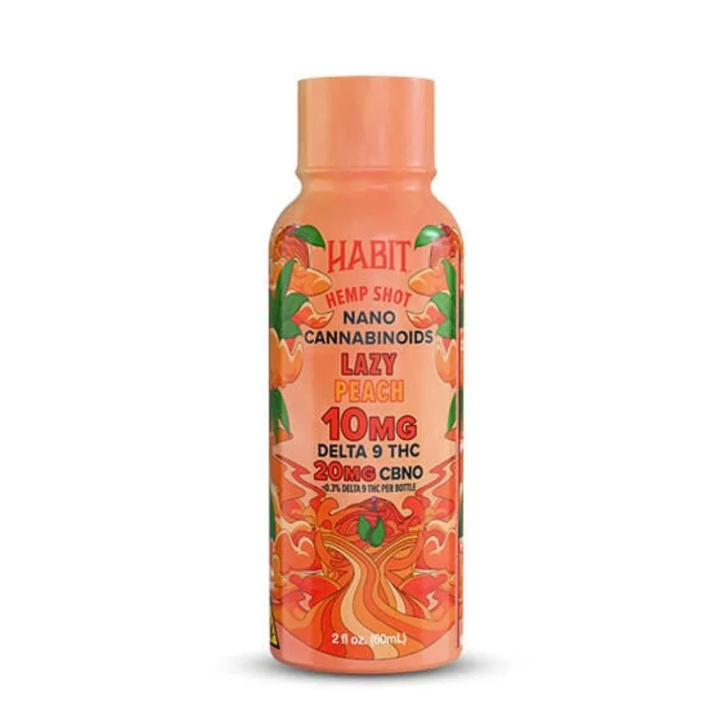 Habit Delta-9 THC Shots 10mg – Strawberry Lemonade, Watermelon Lemonade, Lazy Peach