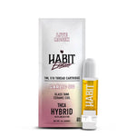Habit 1g THCA Live Rosin 510 Cartridge - Garlic OG - Solventless Hemp Extract