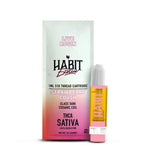 Habit 1g THCA Live Rosin 510 Cartridge - Strawberry Cough - Solventless Hemp Extract