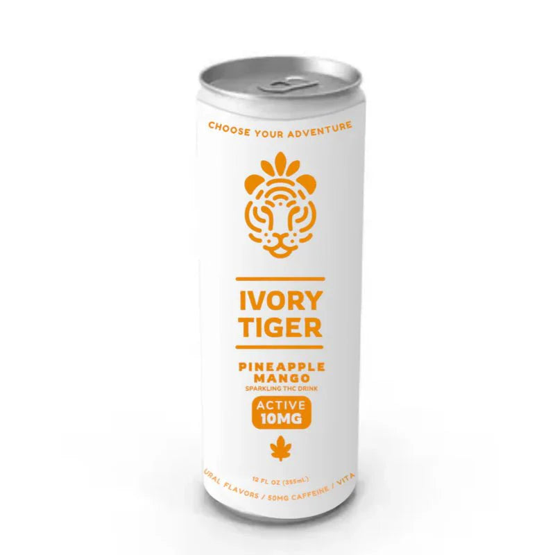 Ivory Tiger Sparkling THC Drink – 3mg THC | 12 oz