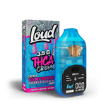 Loud 3.5g Crème Switch Dual-Chamber Disposable – Grapefruit (Sativa) + Purple Push Pop (Indica)