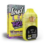 Loud 3.5g Crumble Switch Dual-Chamber Disposable – Ice Cream Cake (Sativa) + Peach Vibes (Indica)