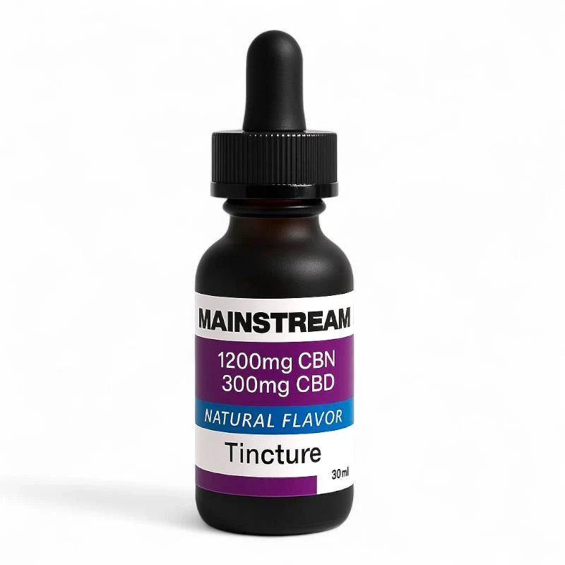 Mainstream CBD Natural CBN + CBD Tincture 1200mg CBN