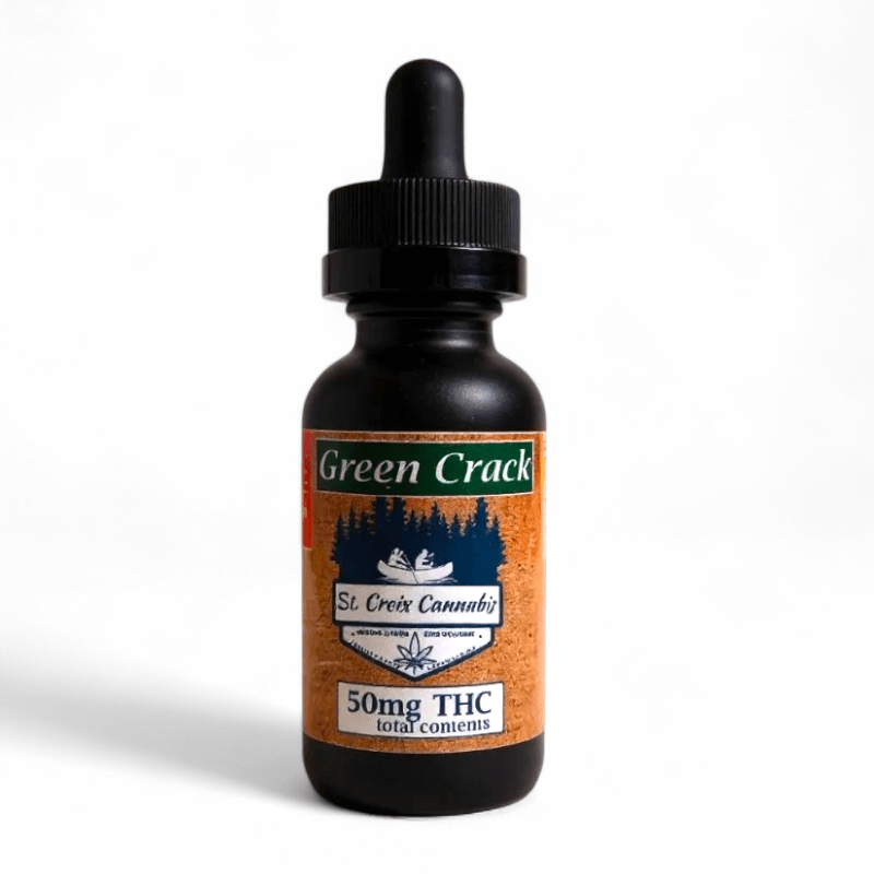Mainstream CBD Green Crack THC Tincture 50mg (Sativa)