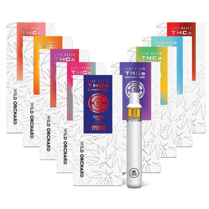 Wild Orchard THCA Diamonds Live Resin Vape 0.5g – Premium Hemp-Derived THCA Disposable